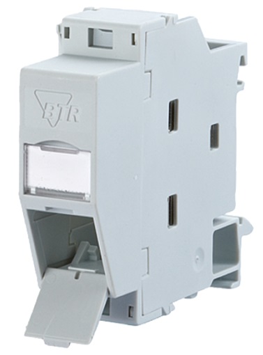 модуль RJ45 на DIN рейку Modul REGplus IP20, Metz Connect. Артикул ...